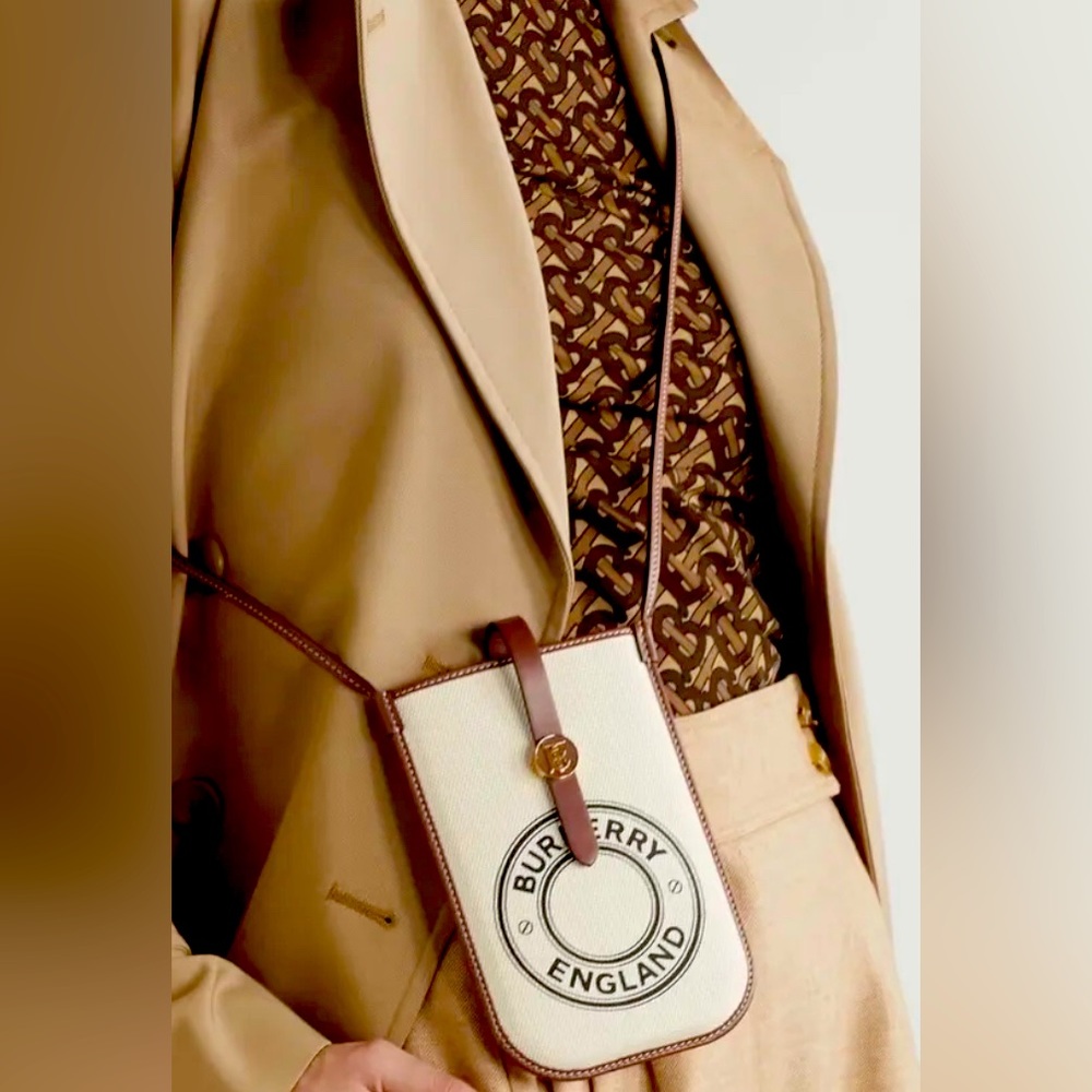 Burberry Logo Crossbody - 100% Authentic Guaranteed